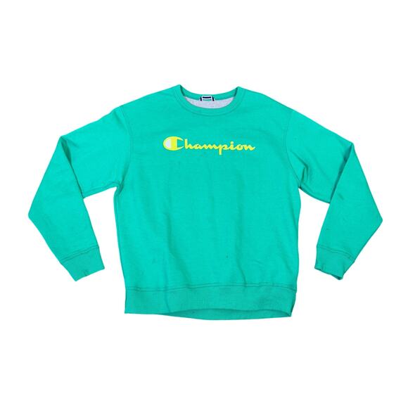 Champion Crewneck Long Sleeve Pullover Sweatshirt US Men's L - Picture 1 of 7